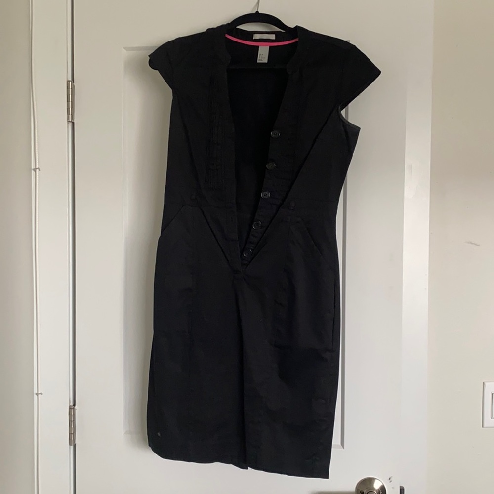 Black dress H&M brand size 6 us 36 Eu